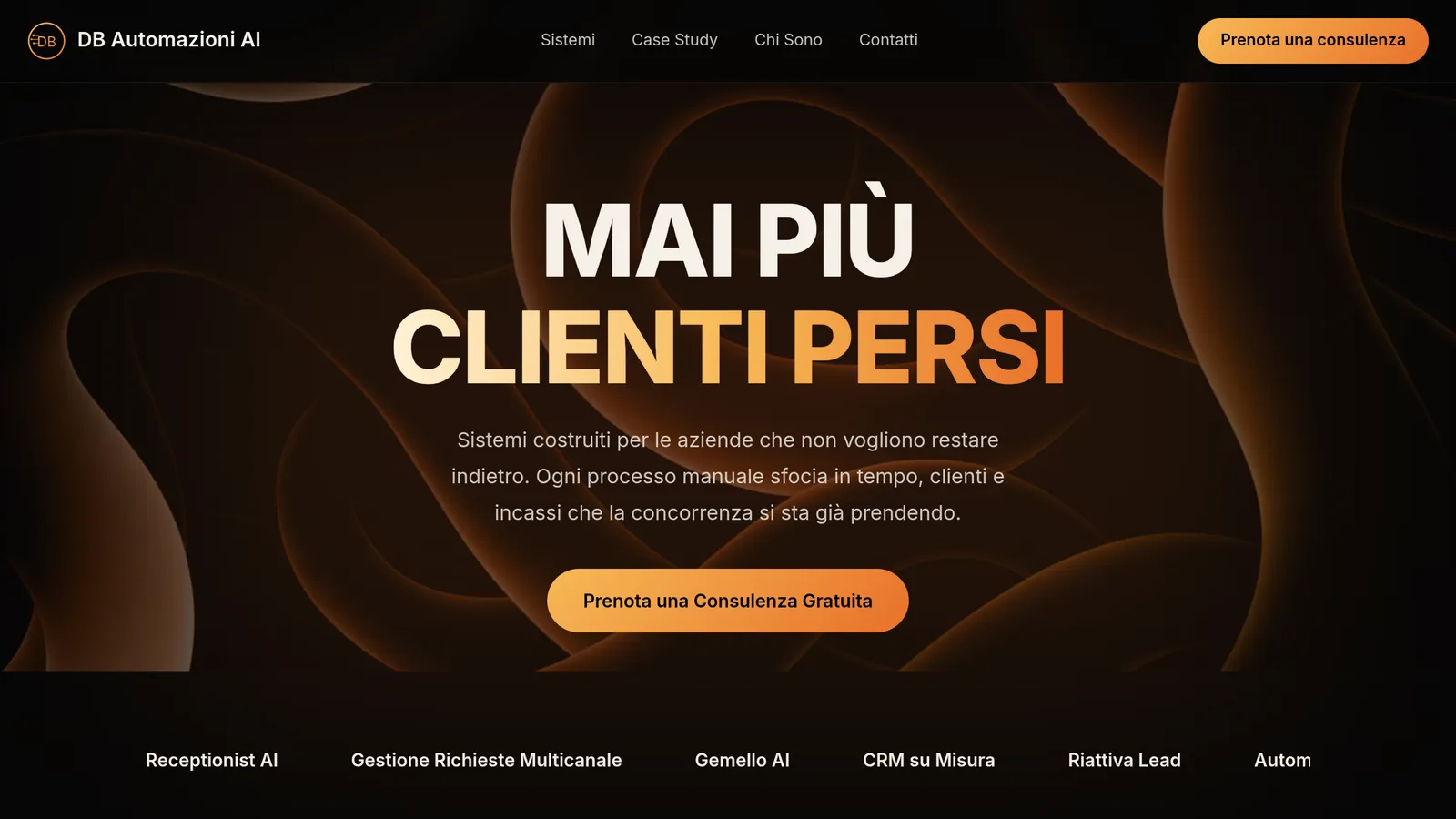 Il sito di DB Automazioni AI